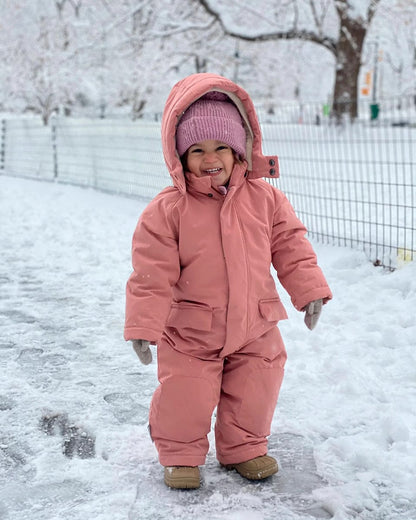 7 A.M. Enfant Snowsuit Grand - Benji - Rose Dawn (1-2T) - SSG80-F2-ROD