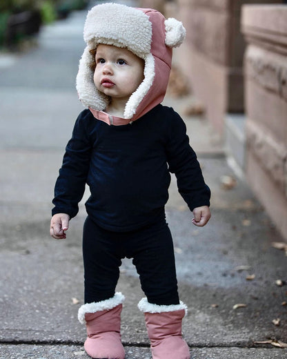 7 A.M. Enfant The Cub Hat - Benji - Rose Dawn (12-18m) - CHE80-E-ROD