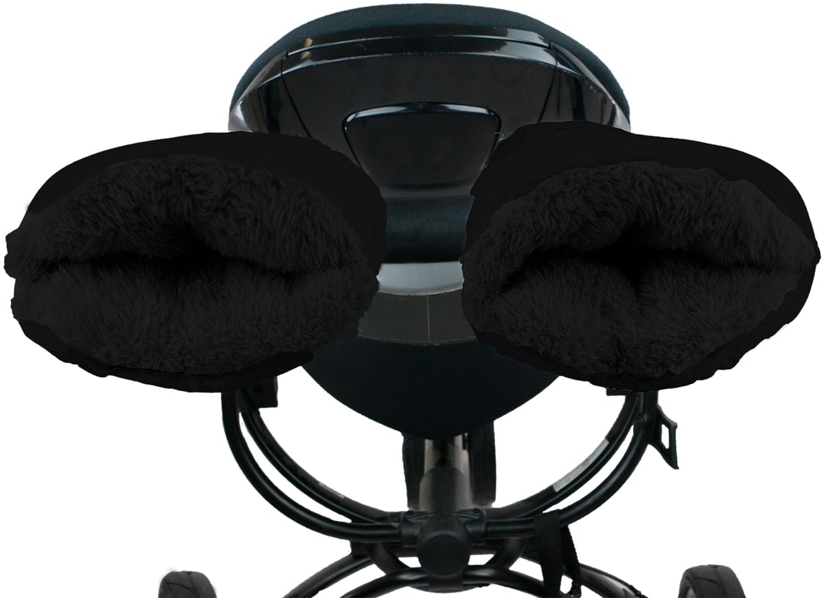 7 A.M. Enfant Warmmuffs - Black Plush - HM212-BP