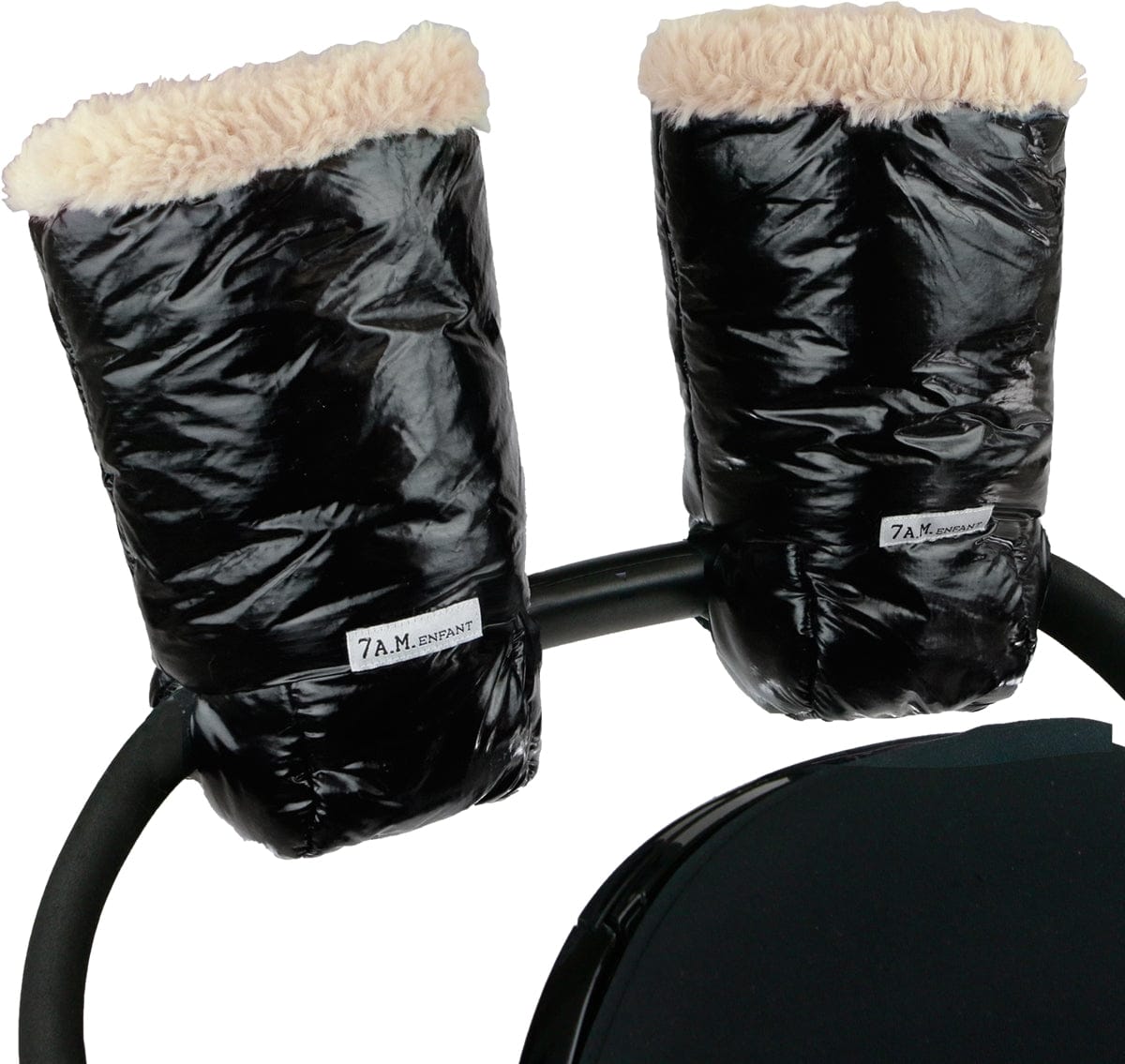 7 A.M. Enfant Warmmuffs - Black Polar - HM200-BKP