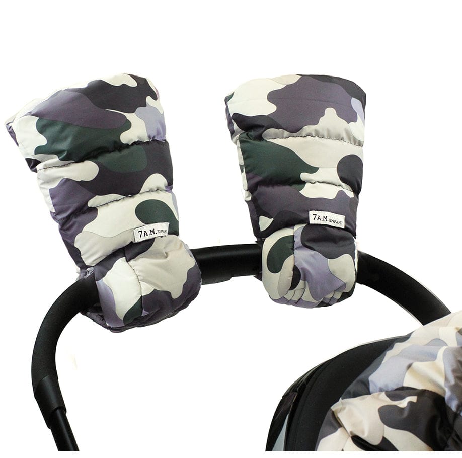 7 A.M. Enfant Warmmuffs - Camo Forest - HM212-CAMO