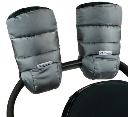 7 A.M. Enfant warmmuffs - Core - Metallic Grey - HM212-MGR
