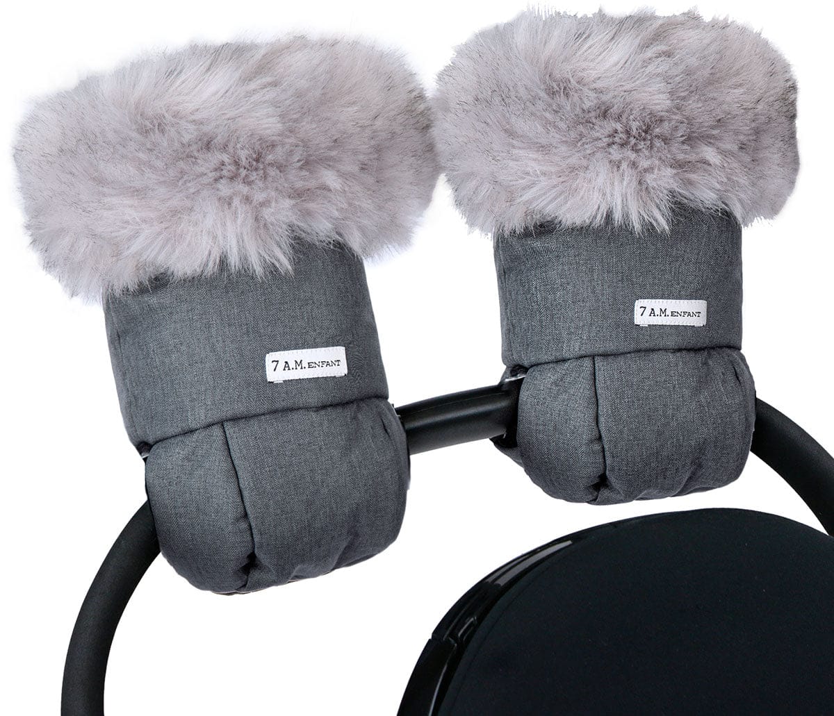 7 A.M. Enfant Warmmuffs Tundra - Heather Grey Dark - HM50-HGDF