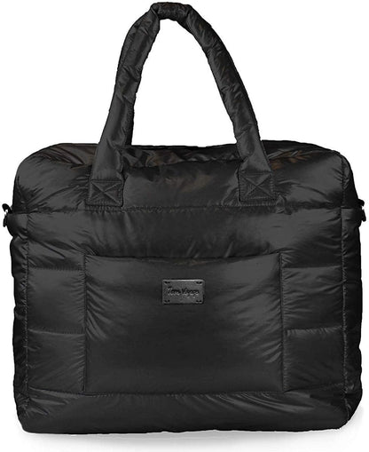 7 A.M. Plaza Diaper Bag - Black - VB010-BK