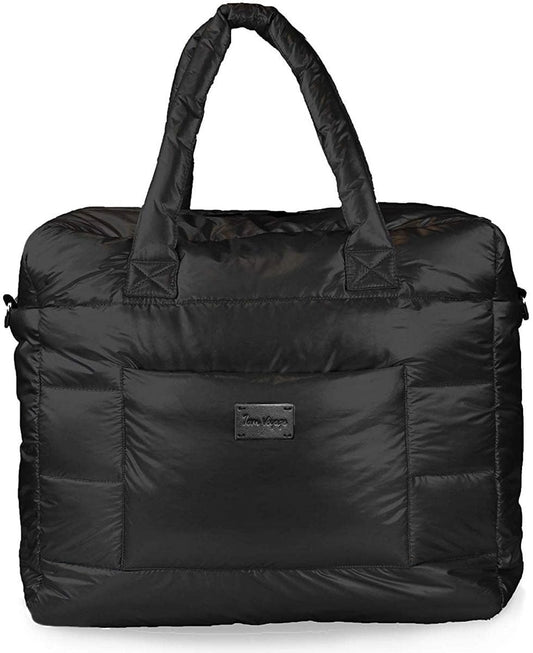 7 A.M. Plaza Diaper Bag - Black - VB010-BK