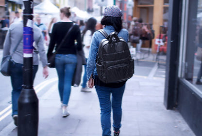 7 A.M. Voyage BK718 Diaper Backpack - Black - VB007-BK