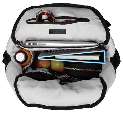 7 A.M. Voyage BK718 Diaper Backpack - Black - VB007-BK