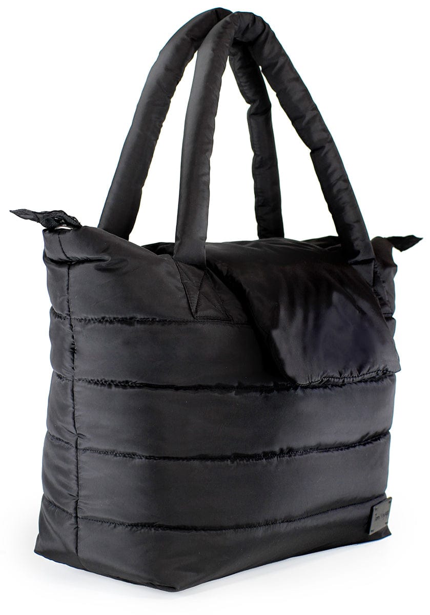 7 A.M. Voyage Capri Diaper Tote - Black - VB016-BK