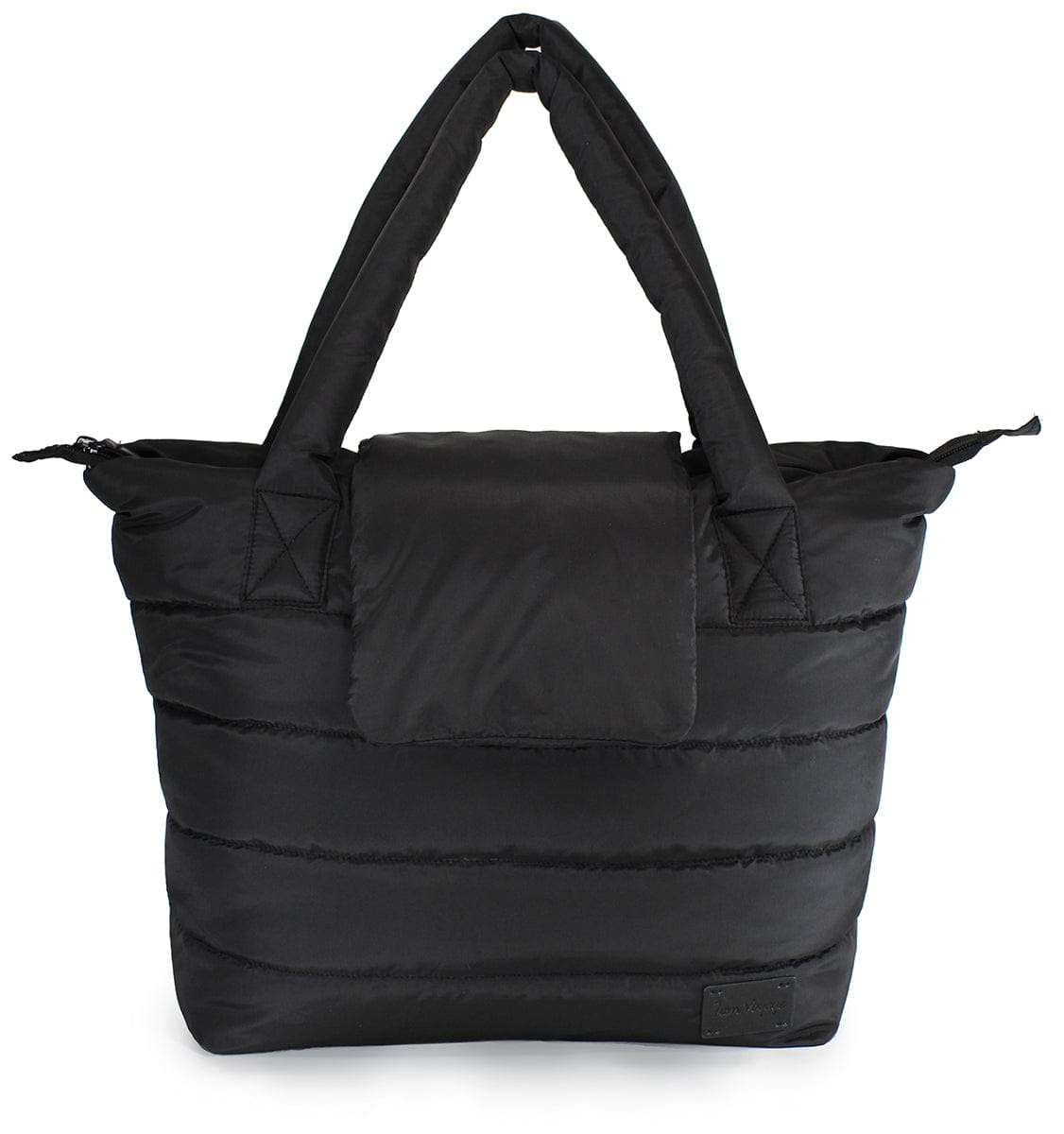 7 A.M. Voyage Capri Diaper Tote - Black - VB016-BK