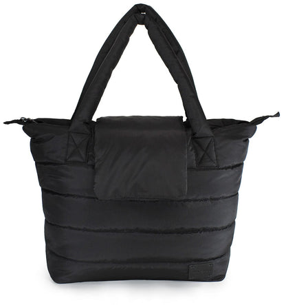 7 A.M. Voyage Capri Diaper Tote - Black - VB016-BK
