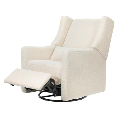 Babyletto Kiwi Recliner and Swivel Glider - Performance Ivory Boucle - M11277PWB