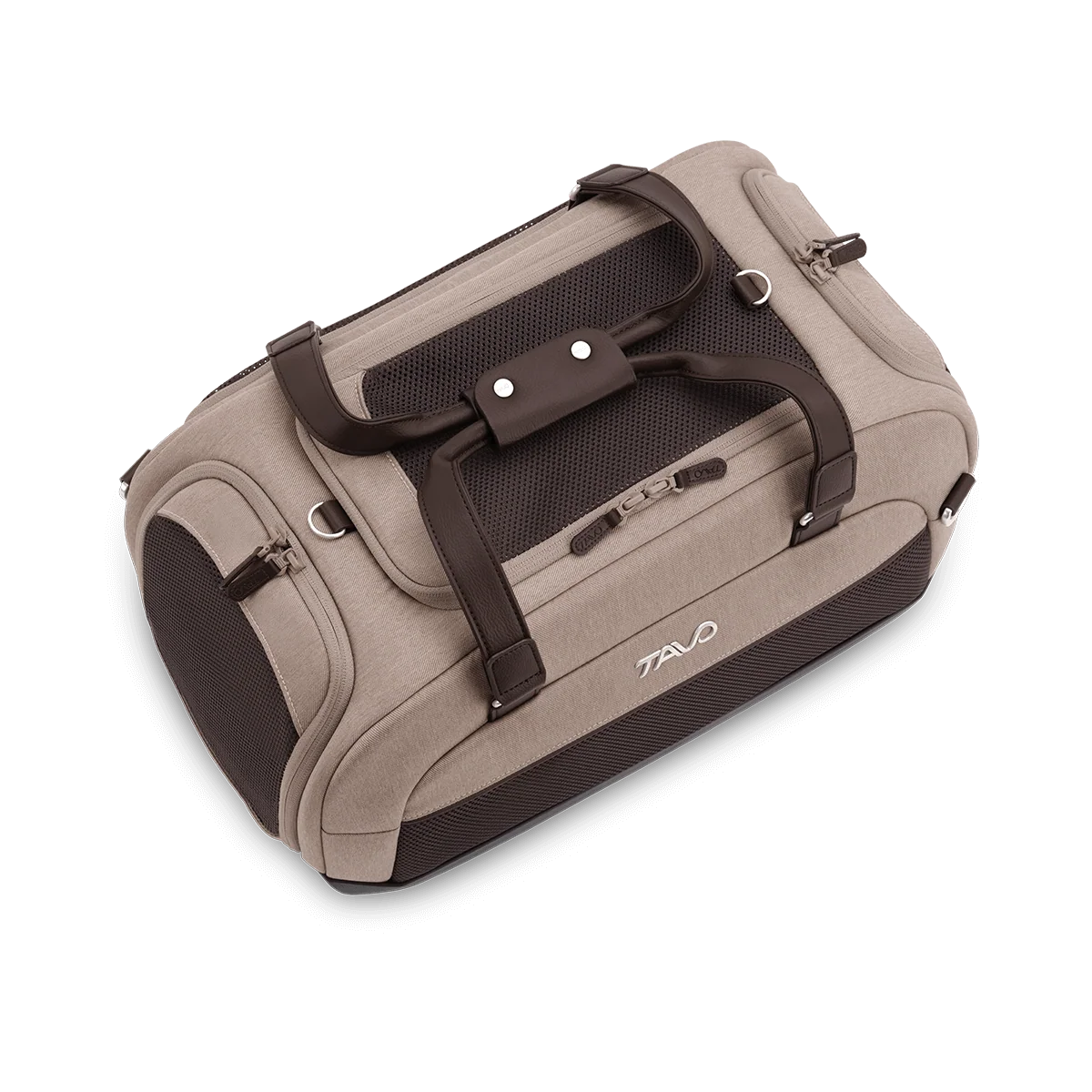 Tavo Pets Dupree II Airline Carry-On Pet Car Seat - Fawn
