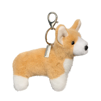 Douglas Corgi Plush Toy Bag Charm