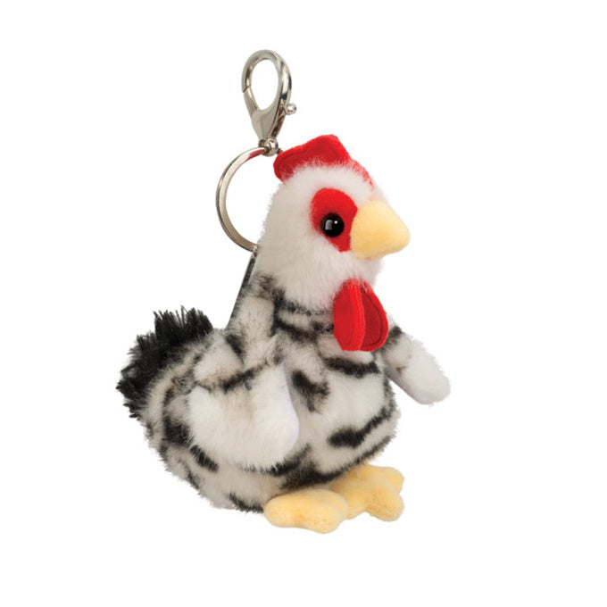 Douglas Chicken Plush Toy Bag Charm