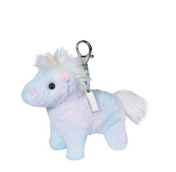 Douglas Unicorn Plush Toy Bag Charm