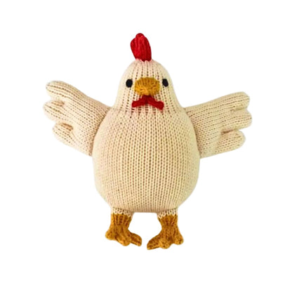 Estella Hank the Organic Chicken Rattle