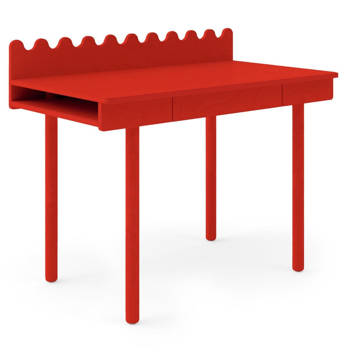 Oeuf Moss Desk - Tomato - 1MSDSK-02