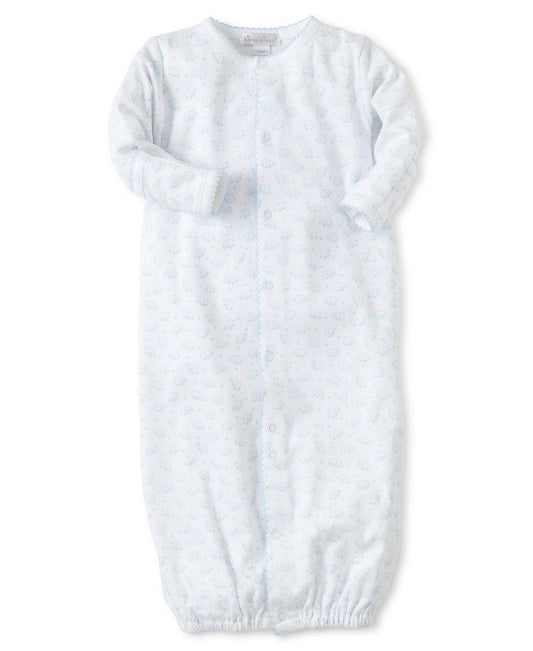Kissy Kissy Convertible Gown - Ele-Fun Light Blue