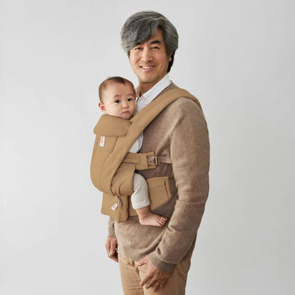Ergobaby Omni Deluxe Baby Carrier, Cotton - Camel