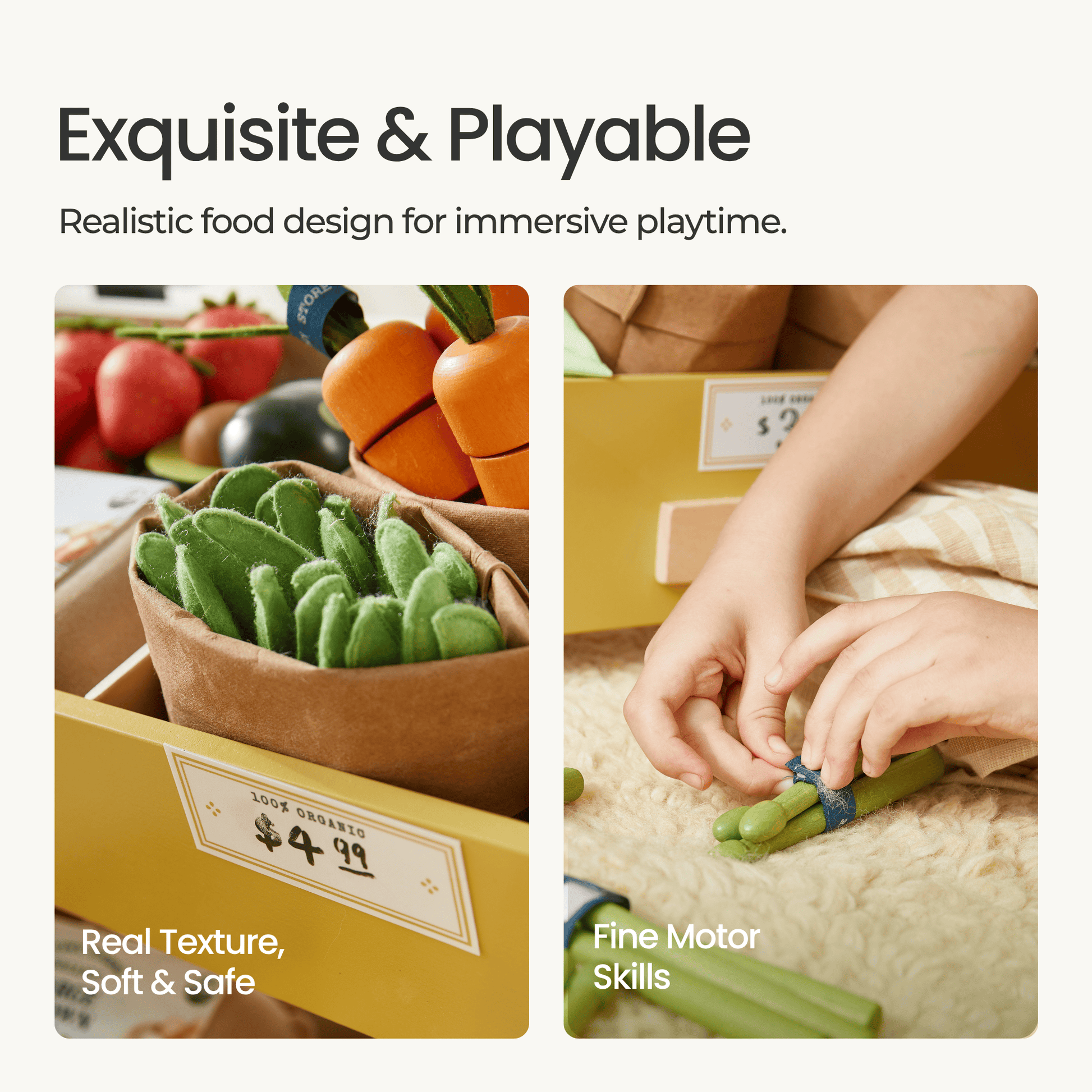 Tiny Land Organic Play Food Collection - TLTGPF001-BDL01