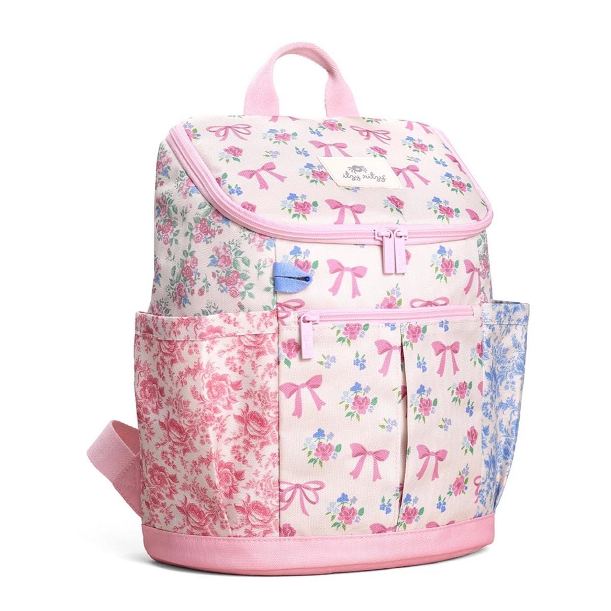 Itzy Ritzy Itzy Explorer Big Kids Backpack - Ribbons & Roses - 159381931