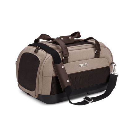 Tavo Pets Dupree II Airline Carry-On Pet Car Seat - Fawn