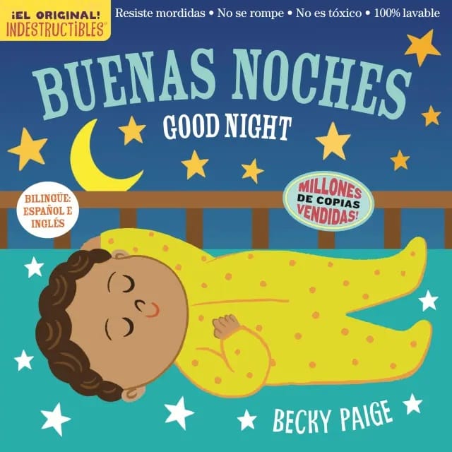 Hachette Book Group Indestructibles: Buenas Noches/Good Night Book