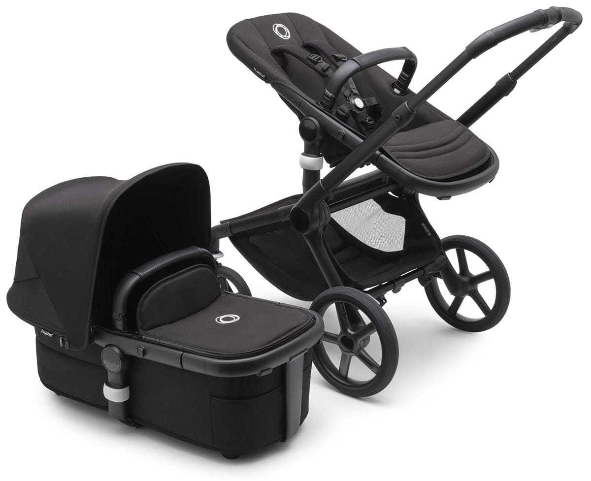 Bugaboo OPEN BOX Fox 5 Complete Stroller - Black / Midnight Black / Midnight Black - 100051042-ob