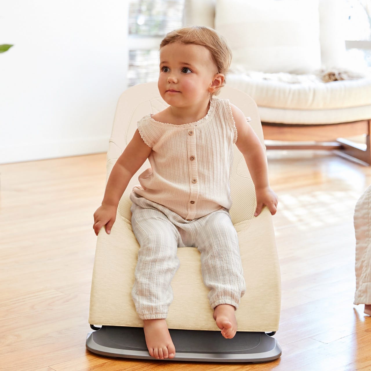 Ergobaby Evolve 3-in-1 Bouncer - Cream