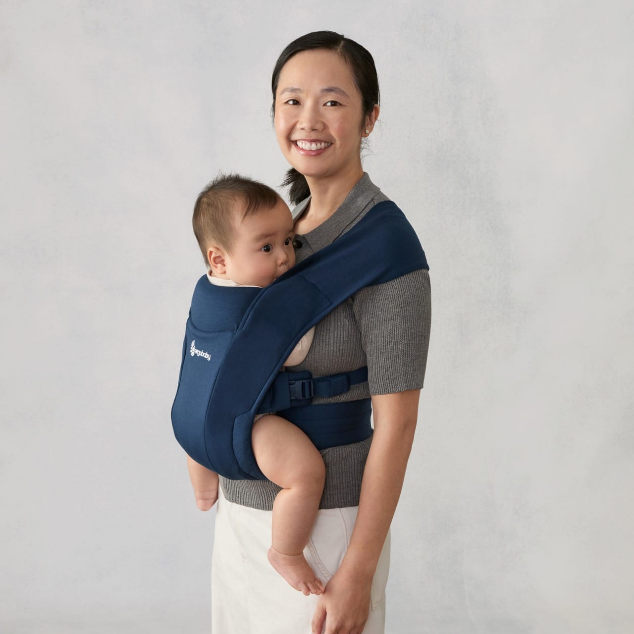 Ergobaby Embrace Knit Newborn Carrier Midnight Blue