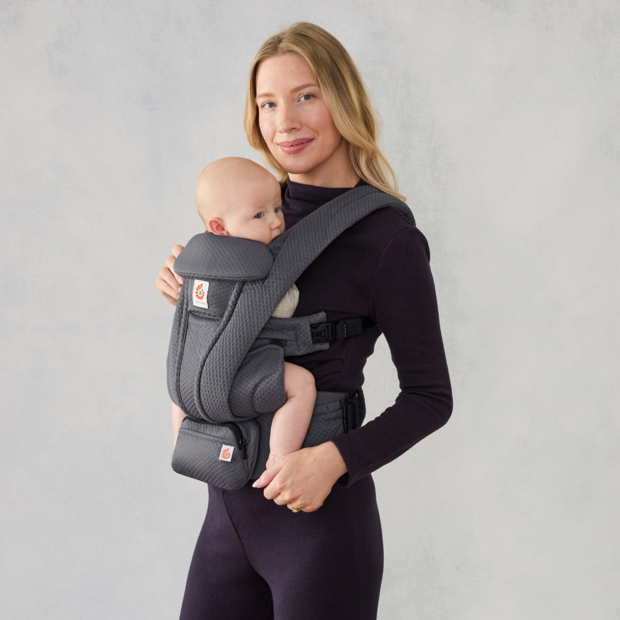 Ergobaby Omni Deluxe Baby Carrier, Mesh - Graphite Grey