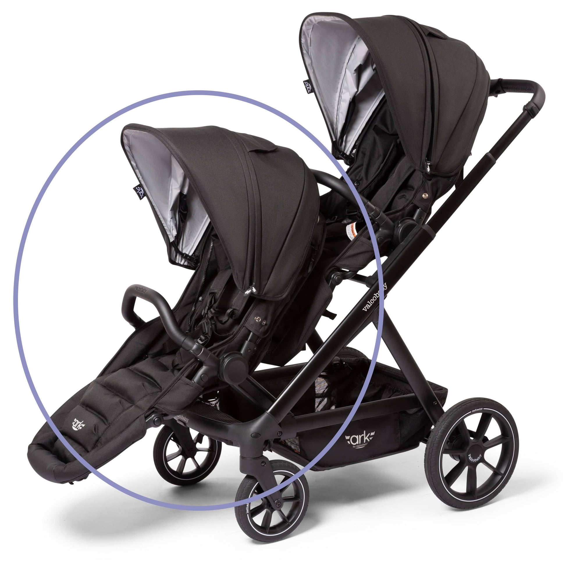 valco double stroller with joey seat Valco Baby Ark Joey Seat