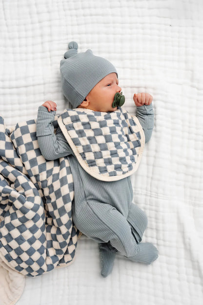 Lou Lou & Company Cloud Muslin Bib 2 pk - Miles / Cream