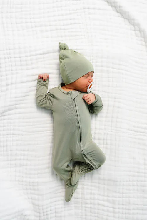 Lou Lou & Company Zipper Footies - Marley (NB-3 months)