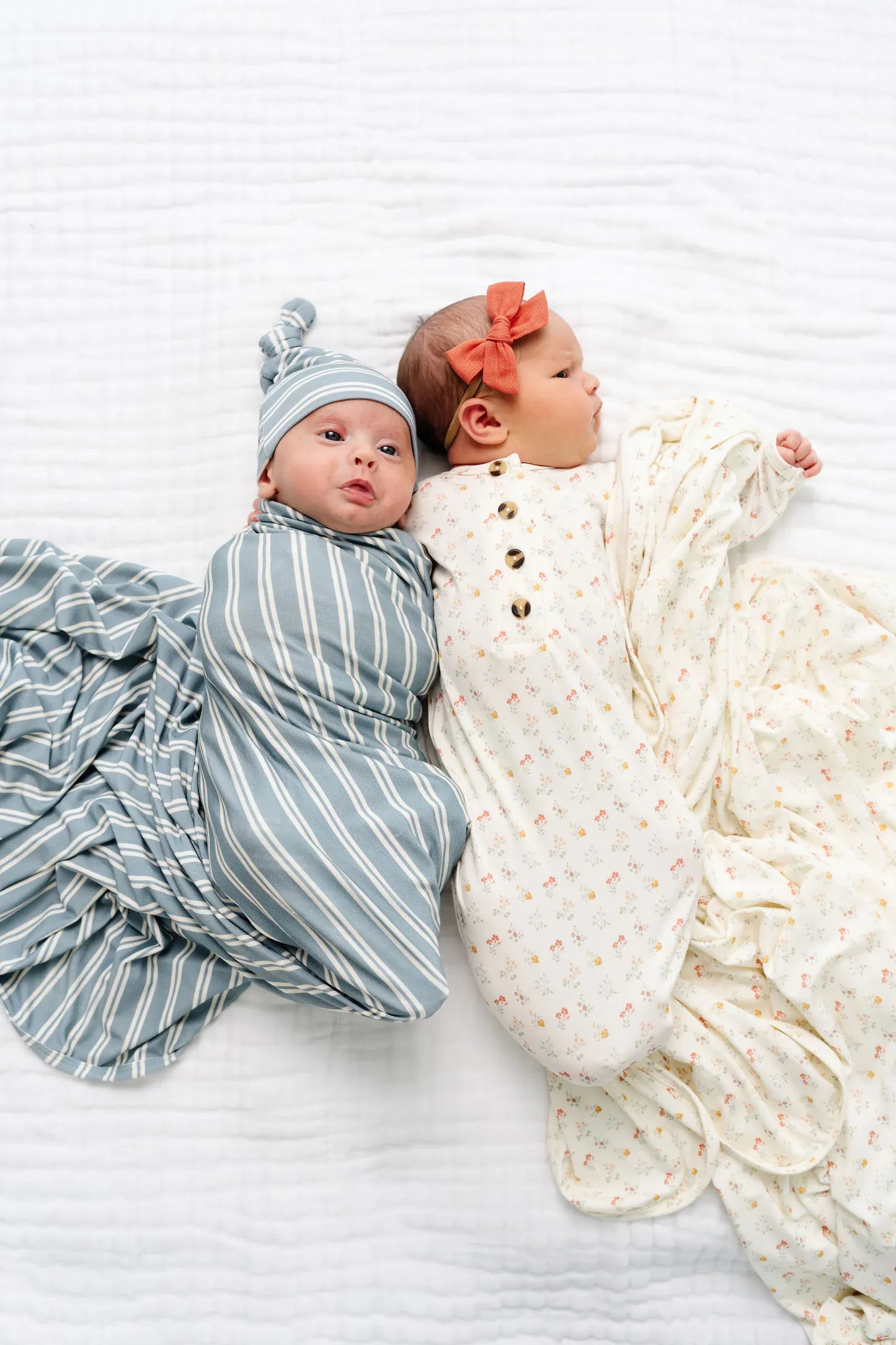 Lou Lou & Company Knotted Gown - Willow (NB-3 months)