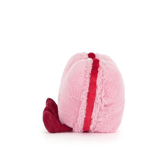 Jellycat Amuseables Colette Heart Macaron, Pink