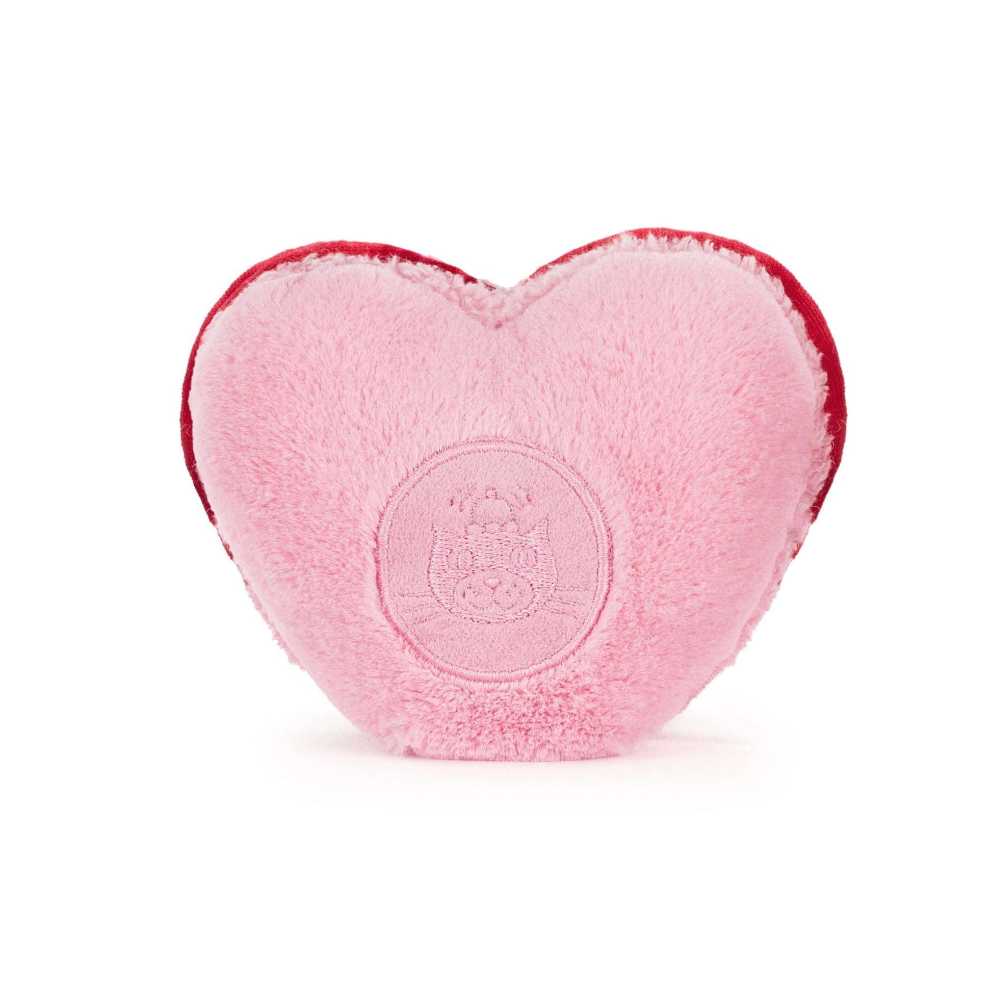 Jellycat Amuseables Colette Heart Macaron, Pink - A4MACHP
