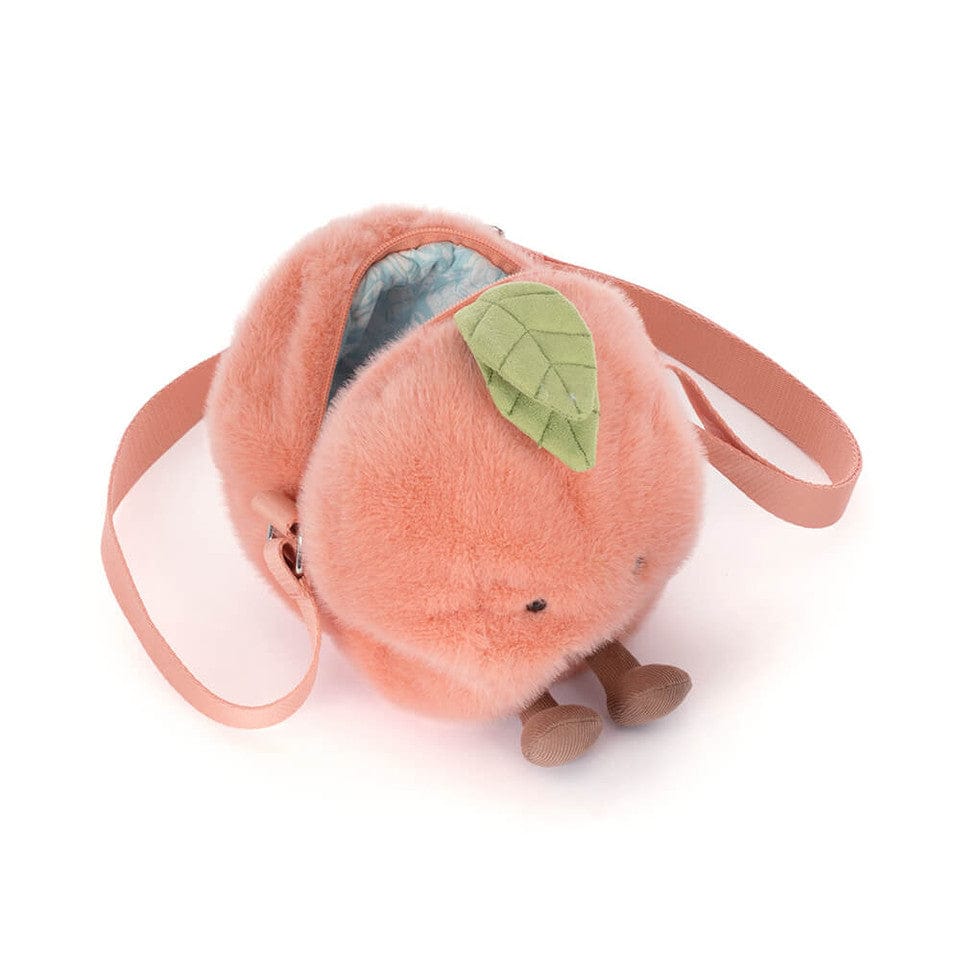 Jellycat Amuseables Peach Shoulder Bag - A4PEACHB