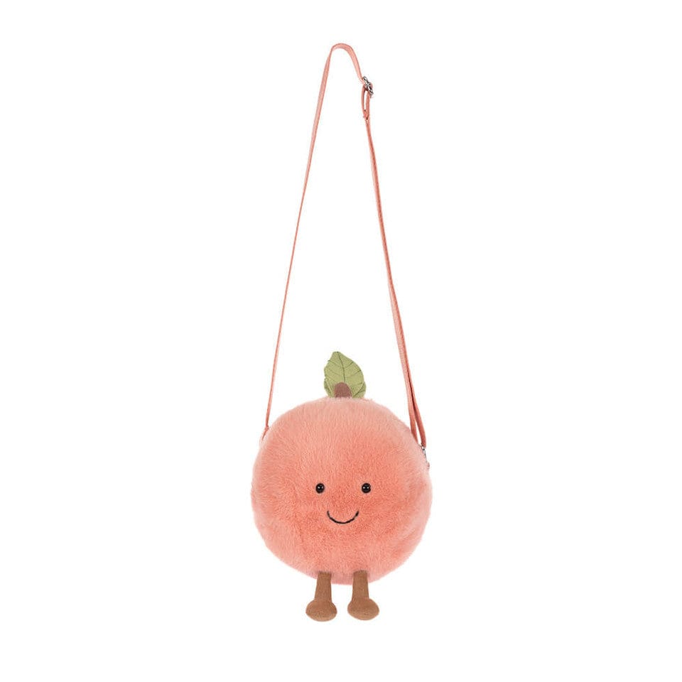 Jellycat Amuseables Peach Shoulder Bag - A4PEACHB