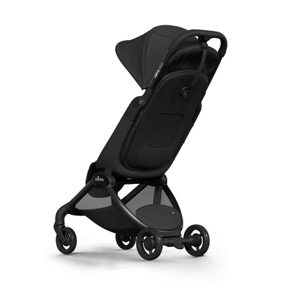 Mima Miro Compact Stroller + Bumper Bar + Cup Holder - Black - A702110-B