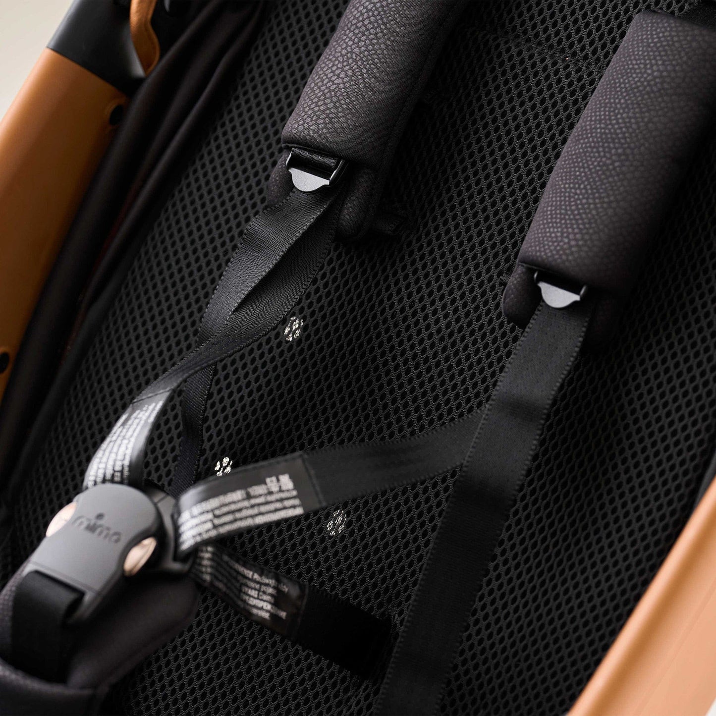 Mima Miro Compact Stroller + Bumper Bar + Cup Holder - Black - A702110-B