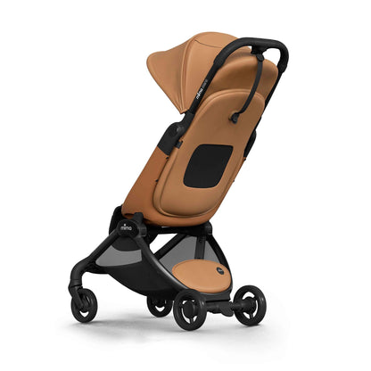 Mima Miro Compact Stroller + Bumper Bar + Cup Holder - Mocha Cream - A702611-B