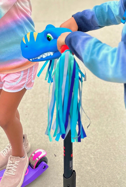 Micro Kickboard Micro Scooter Streamers - Blue Reflective - AC4629