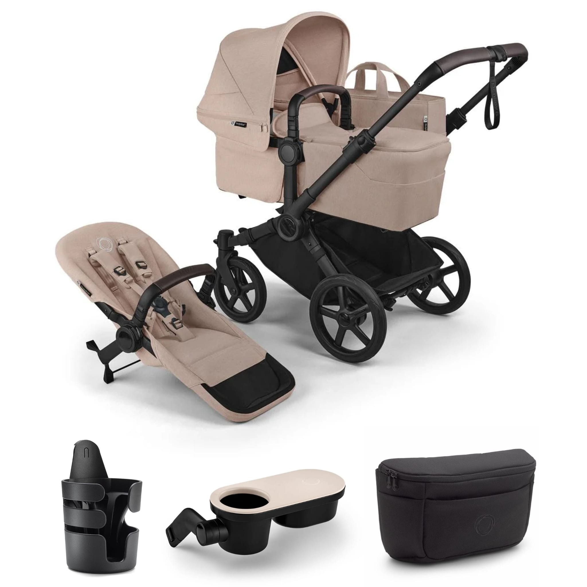 bugaboo donkey 3 colors Bugaboo Donkey 6 Complete Single-to-Double Stroller + Essential Access – Albee Baby
