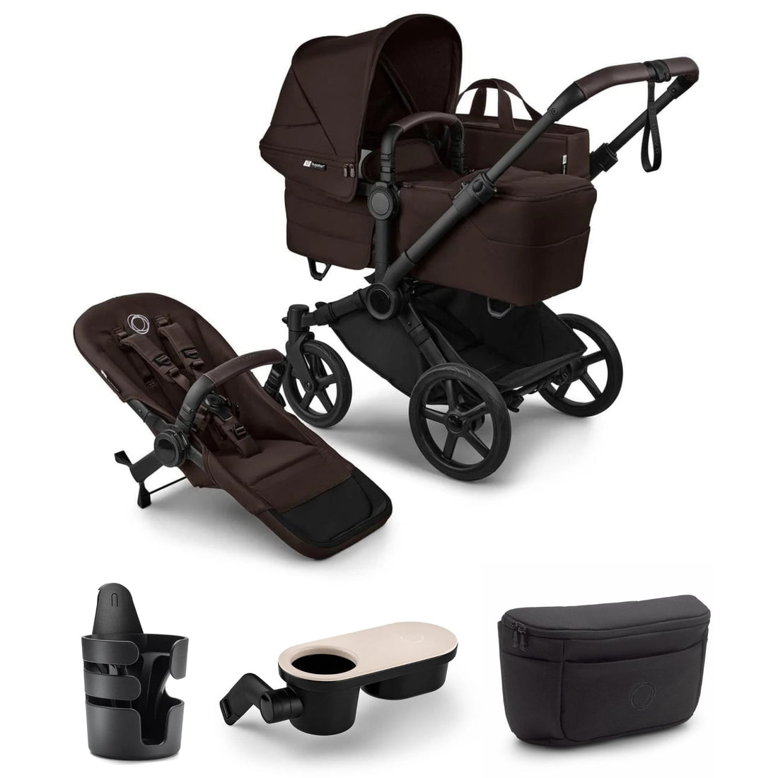 bugaboo donkey brake pedal Bugaboo Donkey 6 Sibling Seat