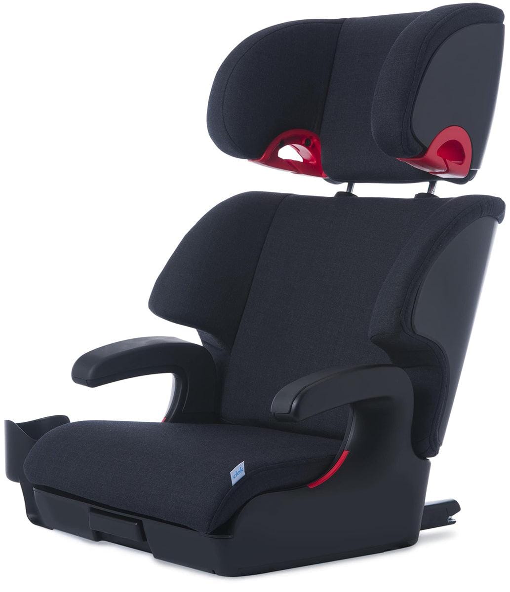 Clek OPEN BOX Oobr High Back Belt Positioning Booster Car Seat - Mammoth (Merino wool + TENCEL Blend) - OB22U2-WLB3-OB