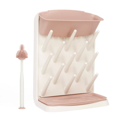Emulait x Ubbi Drying Rack & Bottle Cleaning Brush - AS-CO-DRBB-UB