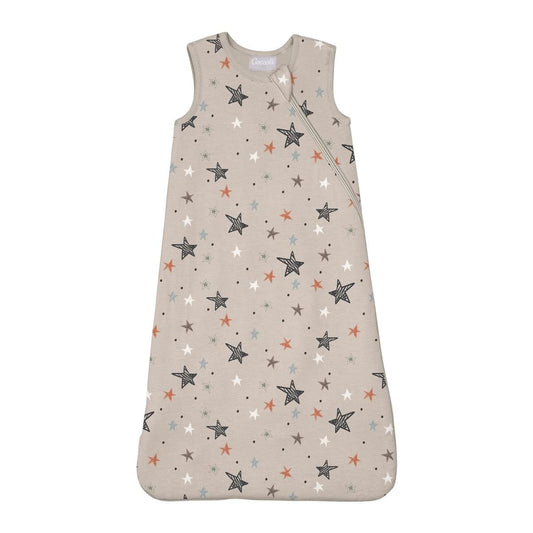 Coccoli Modal 1.5 TOG Sleepsack - Stars on Oatmilk - 9/18M