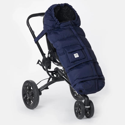 7 A.M. Enfant Blanket 212 Evolution Footmuff - Navy Plush - B212E-NA