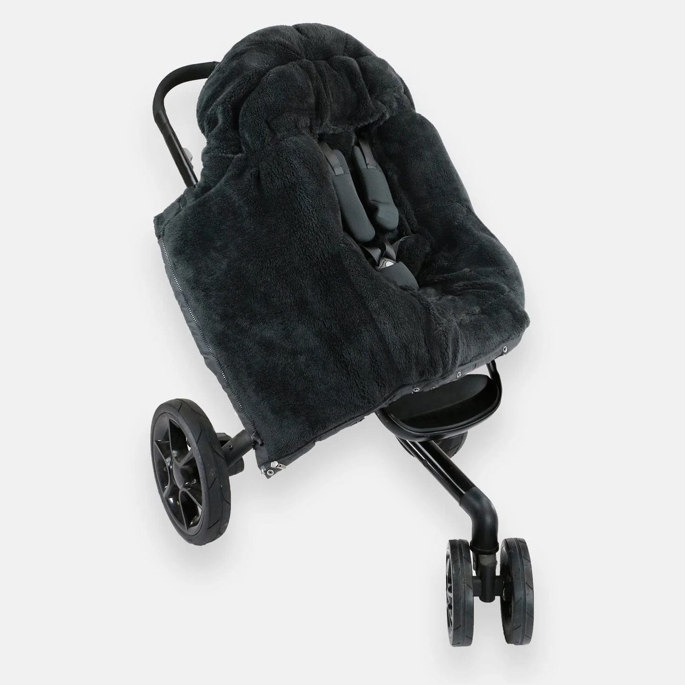 7 A.M. Enfant Blanket 212 Evolution Footmuff - Navy Plush - B212E-NA